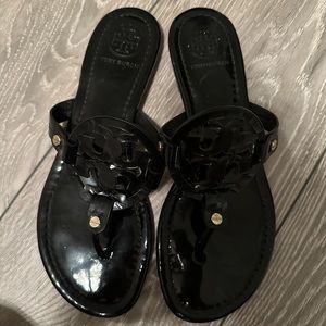 Tory Burch patent leather sandals